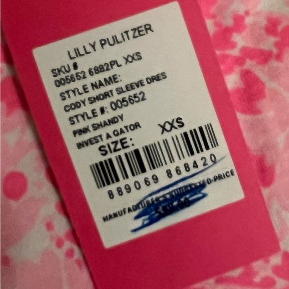 NWT Lily Pulitzer Cody Short Sleeve Dress - Picture 6 of 7